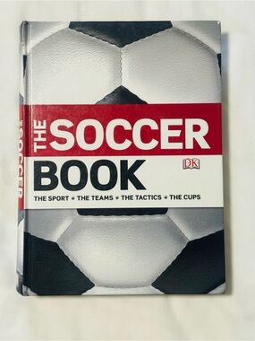 The Soccer Book - White, Black & Red Hardcover